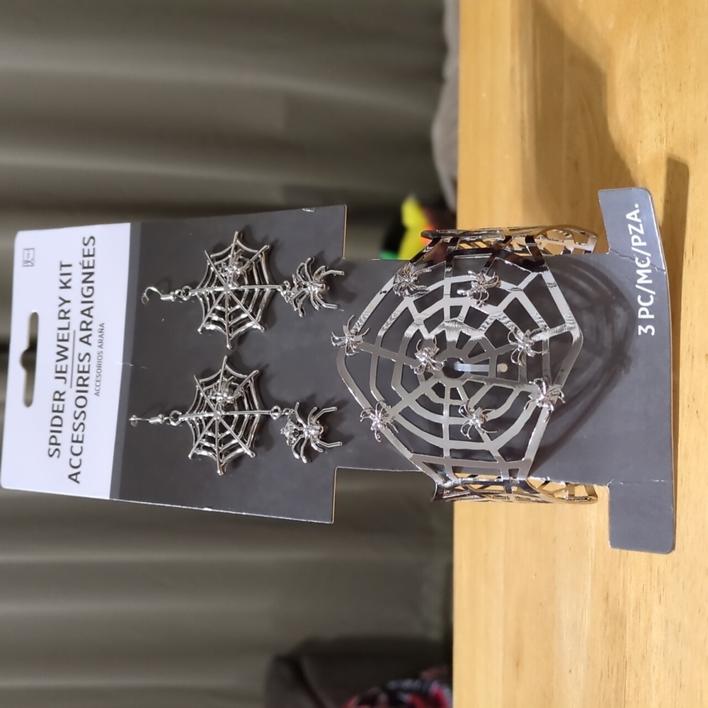 Spider Jewelry set